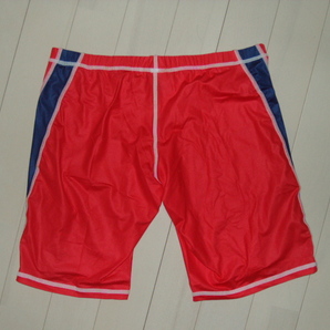 GX3 ジーバイスリー ボクサーブリーフ スパッツ型 ボクサーパンツ ひざ上サイズ まるで競泳水着のようなデザイン 赤の画像2