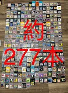 約277本　Nintendo ニンテンドー　ゲームボーイソフト大量まとめ売り　未確認　ジャンク　GAME BOY ゲームボーイ 