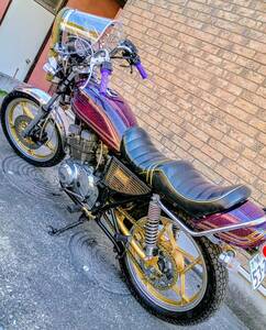 GS250cc GS400仕様　GSX250E フルcustom　旧vehicle　絶good condition　部品多数交換　ザリ　ゴキ　