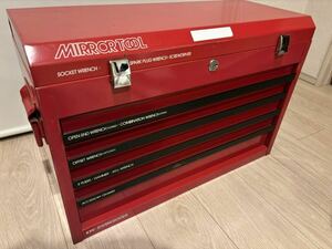 KTC MIRROR TOOL ミラーツール 工具箱 道具箱 ツールボックス ツールチェスト レッド 