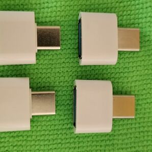 USB Type-Cコネクタ OTG変換アダプター　【４個セット】