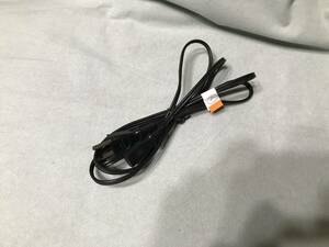 National National original pig nose type small stamp type power supply cable AC power cord BCL radio * radio-cassette etc. ④