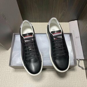 ブルネロクチネリ　BRUNELLO CUCINELLI メンズ　スニーカー　レザー　スポーツシューズ　39-44　サイズ選択可能 xx4610