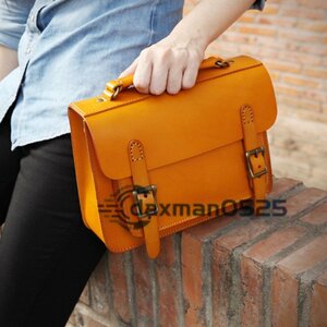  new goods men's bag cow leather cow leather leather handbag business bag 2way shoulder bag diagonal ..