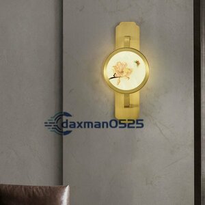 人気新品 最新デザイン　純銅製　ブラケットライト 直結タイプ 壁掛け照明 玄関 レストランLED壁掛け灯