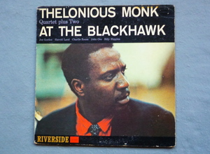 ★ THELONIOUS MONK AT THE BLACK HAWK　 /　セロニアス・モンク　 /　RIVERSIDE RLP 12-323　MONO　 中古品　★