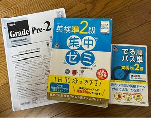 でる順パス単英検準2級 DAILY20日間英検準2級集中ゼミ 一次試験対策 英検準2級