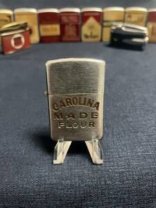 ヴィンテージzippo'53〜'55フルスタンプジッポーインナーマッチ『carolina』OIL企業ルート66CARSカーズ世田谷ベース好き