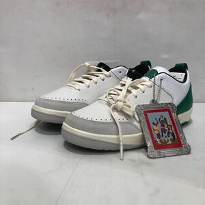 【NIKE】WMNS Air Jordan 2 Retro Low White and Malachite ナイキ 23.5cm WHT DQ0560-160 ts202404