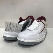 【NIKE】Air Jordan 2 Retro Low Cherrywood ナイキ 25.5cm WHT DV9956-103 ローカットスニーカー ts202403_画像1