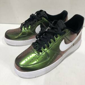 【NIKE】ナイキ WMNS AIR FORCE 1'07 LV8 ウィメンズエアフォース1'07 LV8 FV1173-010 28.5cm 玉虫色 グリーン ブラウン オーロラ ts202403