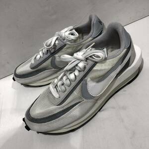 【NIKE】ナイキ sacai × Nike LD Waffle White サカイ × ナイキ LD ワッフル ホワイト bv0073-100 ホワイト グレー 26cm ts202403