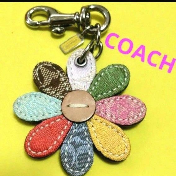 COACH デイジー (マルチカラー) チャーム、美品