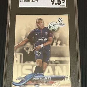 エムバペ ムバッペ Mbappe Kylian 2017-2018 TOPPS chrome【送料無料】の画像3