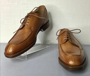 デッドストック リーガル REGAL NORTHAMPTON Uチップ Y605BR MADE IN ENGLAND サイズ7.5 クロケット ビジネスシューズ レザーシューズ 