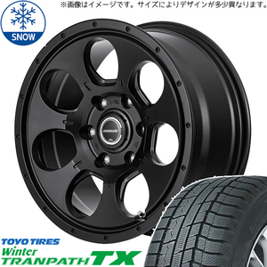 新品 ワゴンRスマイル ラパン 155/65R14 TOYO トランパス TX 14インチ 4.5J +45 4/100 スタッドレス タイヤ ホイール セット 4本