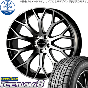 新品 スバル WRX STI WRX S4 245/40R18 GY ICENAVI 8 シャロン 18インチ 8.0J +42 5/114.3 スタッドレス タイヤ ホイール セット 4本