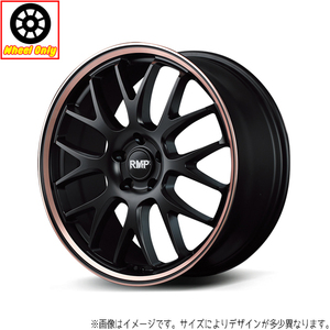 新品 アルミホイール 4本 18インチ 820F セミグロスBK/ピンクGOLDクリア 18×8.0J +42 5H114.3P カローラクロス ハリアー