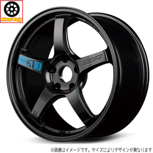 新品 アルミホイール 1本 18インチ RAYS レイズ グラムライツ 57CR SPEC-M 18×8.5J +50 5H114.3P スーパーガークガンメタ