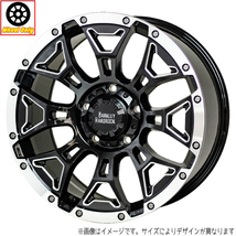 新品 ホイールのみ 1本 18インチ BARKLEY HARDROCK ELBERT ブラックサイドマシニング＆リムポリッシュ(BSM/P) 18x8.0J +50 5H127P_画像1