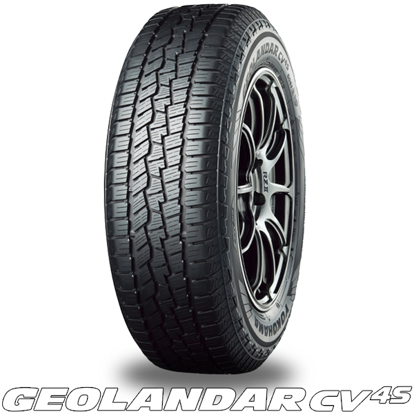 正規品 新品 18インチ ヨコハマタイヤ GEOLANDAR CV 4S 225/60R18 タイヤのみ 4本セット