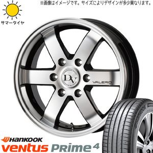 新品 ハイエース 215/60R17 H/K K135 ディアボレット ヴァレリ 17インチ 6.5J +38 6/139.7 サマータイヤ ホイール 4本SET