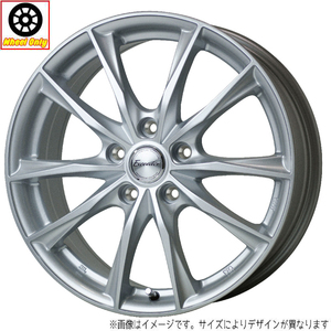 新品 ホイールのみ 1本 16インチ Exceeder E06 メタルシルバー(MS) 16x6.5J +38 5H114.3P