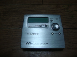 * SONY MD Walkman серебряный MZ-R909 MD магнитофон MDLP соответствует MD запись воспроизведение двоякое применение машина Sony портативный MD плеер Walkman *