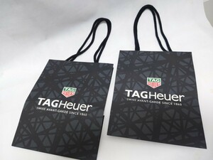 【送料込み・未使用】タグホイヤー ショップバッグ 小 tag heuer 2つセット