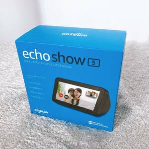 【1円スタート！新品・未開封】Amazon Echo Show 5/RSZ4857-60