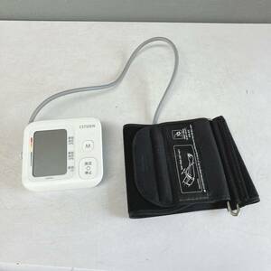 【1円スタート！】ジャンク品 シチズン 上腕式血圧計 ソフトカフ CHUF-311/T0308-60