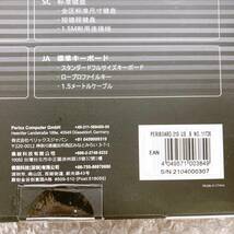 【新品・未開封】Perixx ペリックス PERIBOARD-210 キーボード 有線 フルサイズ パンタグラフキー スリムデザイン 静音/RSZ5785⑥-80_画像4