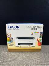 【1円スタート！新品・未開封】エプソン プリンター インク付き インクジェット複合機 カラリオ EW-052A EPSON 多機能モデル/YS1120-120_画像1