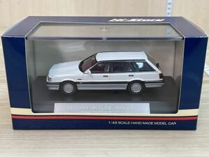 未使用　Hi-Story ハイストーリー 1/43 NISSAN SKYLINE WAGON 1986 PASSAGE GT TURBO HS006 ホワイト　日産　スカイライン　A14