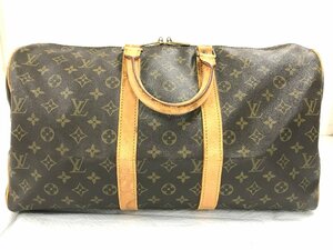 LV　LOUIS VUITTON　ルイ・ヴィトン　モノグラム キーポル45　ボストンバッグ　ハンドバッグ　付属品:タグ,ポワニエ　4435