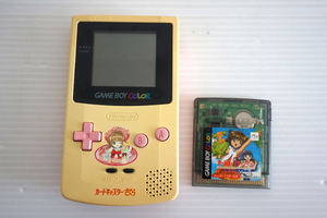 任天堂/Nintendo GAMEBOY COLOR/ゲームボーイカラー カードキャプターさくら　CGB-001 ゲームソフト付き