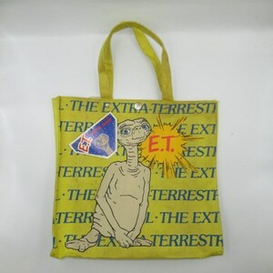 1982年★80's★E.T.★イーティー★映画★トートバッグ★BAG★フィギュア★人形★ぬいぐるみ★ビンテージ★イエロー★