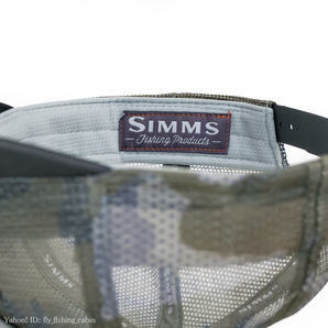 SIMMS シムス メッシュ オールオーバー トラッカー ハット ヘックス フロー カモ アースの画像10