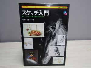 SU-18687 スケッチ入門 やさしい基本実技のてほどき 松井豊 永岡書店 本 初版