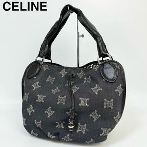 24C14 CELINE セリーヌ ハンドバッグ デニム Cマカダム