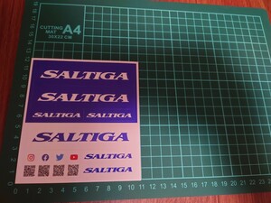 【送料無料】ソルティガ　ステッカー　DAIWA　SALTIGA フィッシングショー　釣りフェスティバル　非売品