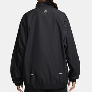 完売品☆NIKE x NOCTA 2024SS ナイロントラックジャケットXL ＆トラックパンツL セットアップ 黒 タグ付新品☆ナイキ ノクタ ドレイクの画像4