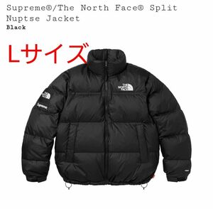 【新品未使用】Supreme The North Face Split Nuptse Jacket Black Size L