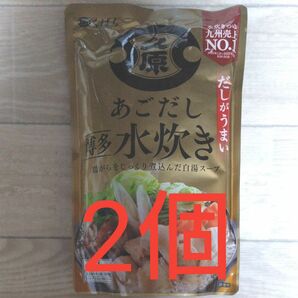 久原醤油 あごだし博多水炊き 800g 鍋つゆ