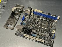★中古美品★ASUS P10S-I Mini ITX マザーボードNASサーバ最適 LGA1151 C236チップ Xeon 1200 v5/v6, ECCメモリ対応_画像1