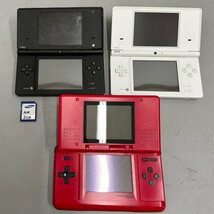 ●○[3] Nintendo 3DS 3DSLL DSi DSLite DS 本体 10台セット SDカード まとめ売り 箱付き 動作未確認 ジャンク品 06/022903s○●_画像6