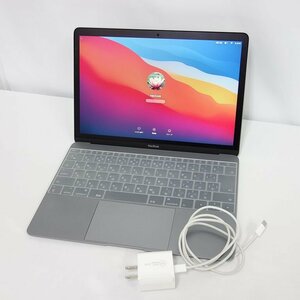 美品 30日保証 MacBook 2017 12インチ 1.2GHz Core m3 メモリ8GB SSD256B 充放電75回 送料無料 インボイス可 【本0304-150-0306本】清T