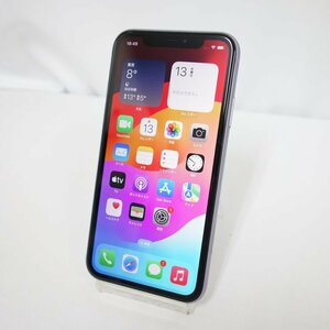 *60日保証* SIMフリー iPhone 11 64GB パープル au NW利用制限○ バッテリー100% インボイス対応可 送料無料 【本0301-152-0314本】兼P