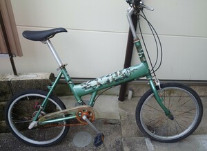 Panasonic AL-mini/ 20インチ/ミニベロ・軽量自転車/アルミニウム車体　長期保管品　要修理　パナソニック