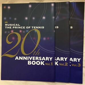 MUSICAL THE PRINCE OF TENNIS 20th ANNIVERSARYBOOK Vol.1vol.2vol.3